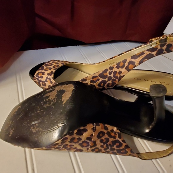 Leopard print heels - Picture 4 of 6